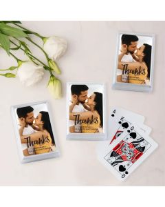 Custom Photo Printed Playing Card Favour