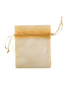 Organza Fabric Drawstring Bag -Large (pack of 10)