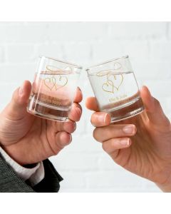 Personalized Shot Glass Wedding Favor