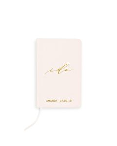 Personalized Vow Pocket Notebook