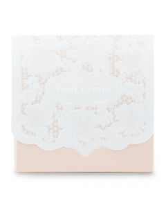 Pretty Lace Favor Box - Blush (pack of 10)