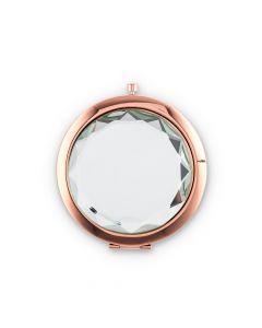 Personalized Jewel Compact Mirror Gift - Crystal Clear