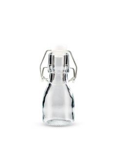 Mini Swing Top Glass Bottle - 2 1/2 ounce (70ml) (6)