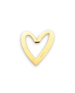 Gold Heart With XO Bottle Opener Favor