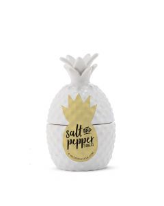 Stacked Pineapple Salt & Pepper Shaker Set (pack of 6)