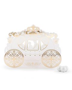Cinderella Wedding Carriage Favor Box ( Set of 10 )