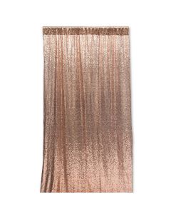 Custom Wedding Photo Backdrop Decoration - Rose Gold Sequin