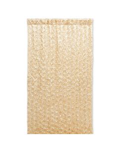 Custom Wedding Photo Backdrop Decoration - Gold Satin Flowers