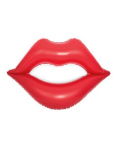 Giant Inflatable Pool Float Toy - Red Lips