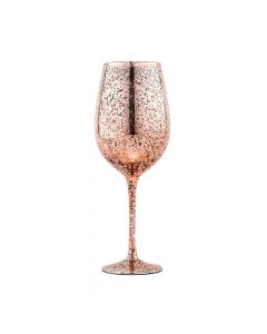 18 Oz. Mercury Wine Glass - Rose Gold