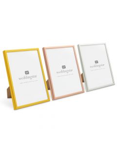 Medium 5" X 7" Metallic Picture Frame - Gold, Silver, Or Rose Gold