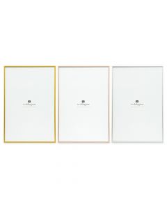 Large 12 X 18" Metallic Picture Frame - Gold, Silver, Or Rose Gold
