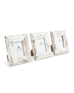 Small 1.75" X 2.5" Distressed Wood Picture Frame