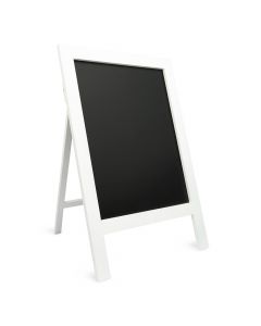 Framed Rectangular Chalkboard Easel Sign - Large