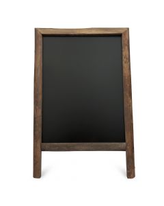 Framed Rectangular Chalkboard Easel Sign - Small
