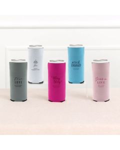 Custom Neoprene Foam Slim Can Drink Holder 