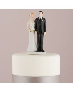 "The Love Pinch" Bridal Couple Figurine