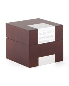 Wooden Memory Note Box