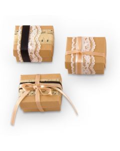 Vintage Style Favor Wrapping Kit (Set of 12)