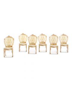 Transparent Chair Favor Boxes (Set of 10)