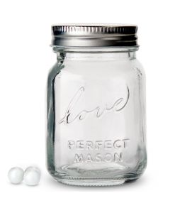 Mini Mason Jar With Lid ( 6 )