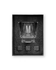 Square 8 Oz. Whiskey Glass Gift Box Set