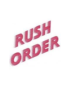 Rush Processing: 2 - 3 business days
