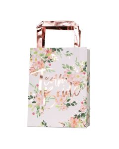 Rose Gold & Floral Party Bag - Team Bride