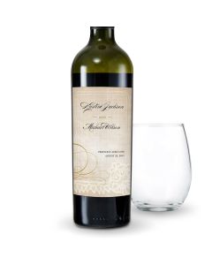 Vintage Lace Wine Label