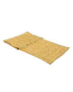 Modern Sparkle Sequin Table Runner - 120" Metallic Gold