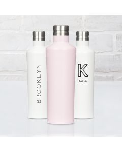 Personalized Reusable Stainless Steel Silhouette Water Bottle