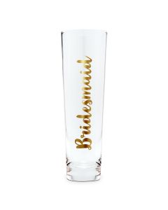 Stemless Toasting Champagne Flute Gift For Wedding Party - Bridesmaid