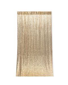 Custom Wedding Photo Backdrop Decoration - Gold Sequin