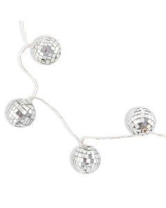 Decorative Battery Operated LED String Lights - Disco Ball