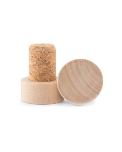 Reusable Wooden Bottle Stopper