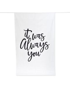 Printed Photo Backdrop Wedding Decoration - Always You