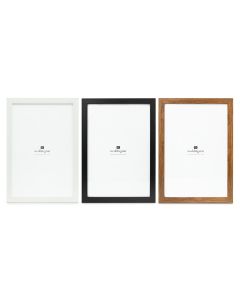 Large 12" X 18" Classic Picture Frame - Black, White, Or Fabricated Wood