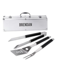Custom Stainless Steel BBQ Tools Grill Set