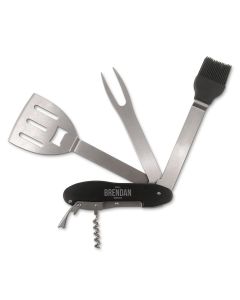 Personalized BBQ Multi-Tool Grill Utensils Set