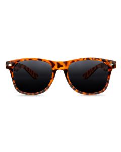 Custom Printed Tortoise Shell Party Favor Sunglasses - Brown Lenses 