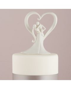 Stylish Embrace Cake Topper