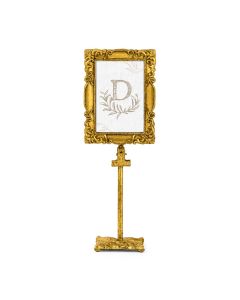 Rectangular Baroque Standing Frame - Gold