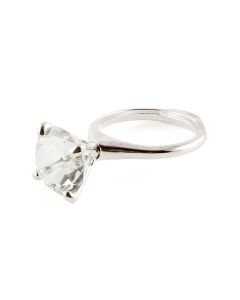 Silver Plated Diamond Napkin Holders (4)