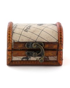 Mini Wooden Treasure Chest Favor (6)