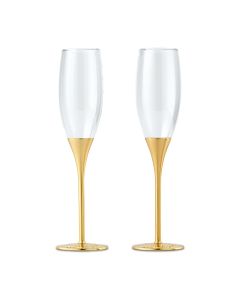 Venice Gold Toasting Flutes