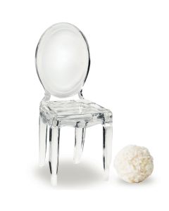 Miniature Clear Acrylic Phantom Chairs ( 8 )