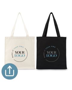 Custom Printed Canvas Tote Bag for Promotional Business - Your Company Logo