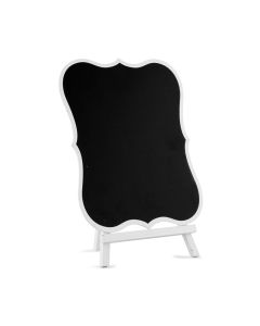 Chalkboard Sign With White Frame - Large