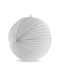 Watermelon Round Paper Lantern In White