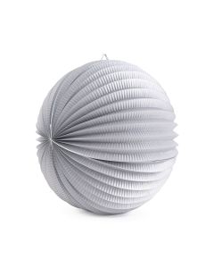 Watermelon Round Paper Lantern In Silver